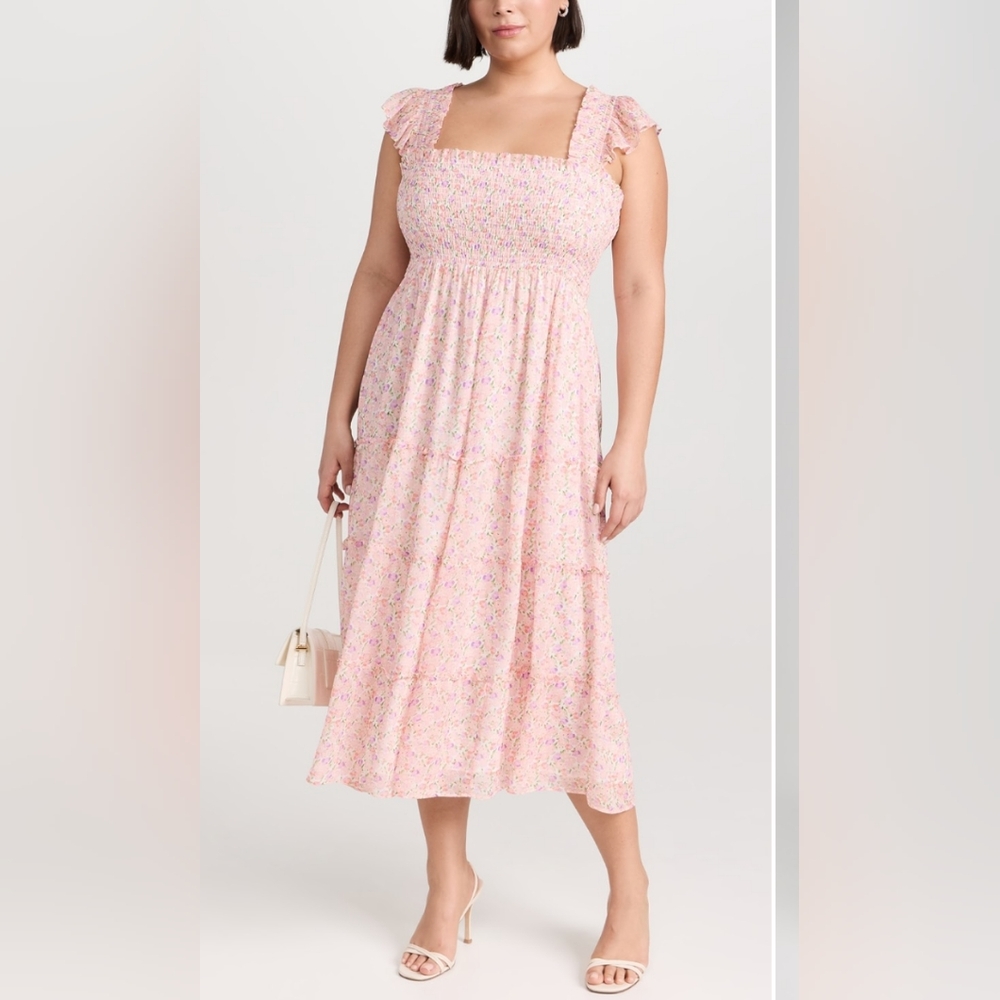 Hill House Ellie Nap Dress Pansy in Pink